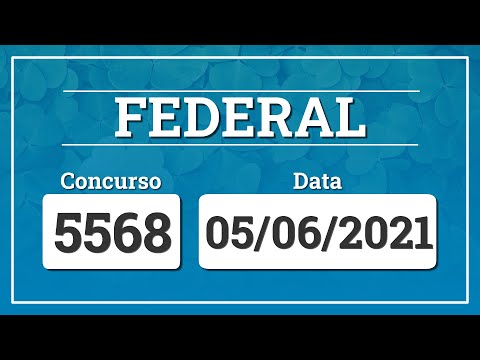 Capa de LOTERIA FEDERAL 5568