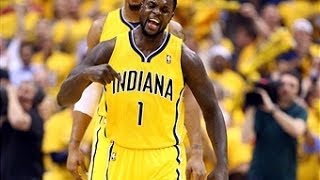 Lance Stephenson - LeBron James - Dwyane Wade