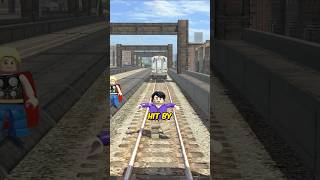 What Happens If the TRAIN Hits You in LEGO Marvel Superheroes?