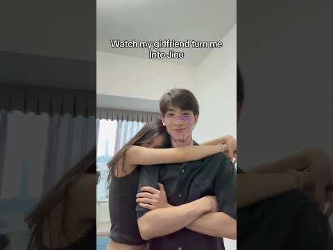 K-pop Demon Hunter cool 😎 #funny #couple #kpopdemonhunters #jinu #jinucosplay