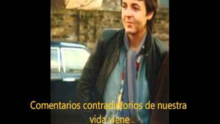 Paul McCartney Tough On A Tightrope (subtitulada en español)