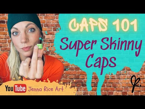 Caps 101- The Super Skinny Cap- How to get super fine, sharp lines with spray paint- Street Art 2022