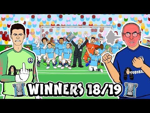 🏆3-4! PENALTY SHOOTOUT!🏆 Kepa & Sarri clash! Man City win the Carabao Cup! (Goals Highlights 2019)
