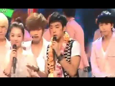 [FANCAM] 100711 Wooyoung last recording sbs inkigayo