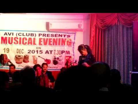 SUPARNA SARKAR TINKA TINKA LIVE WITH MUSIC @ AVI - BY SUPARNA SARKAR