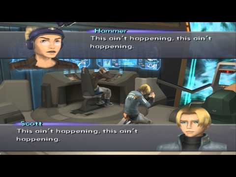 Xenosaga III HD Cutscene 022 - Elsa Bridge (Gedalya Space) - ENGLISH