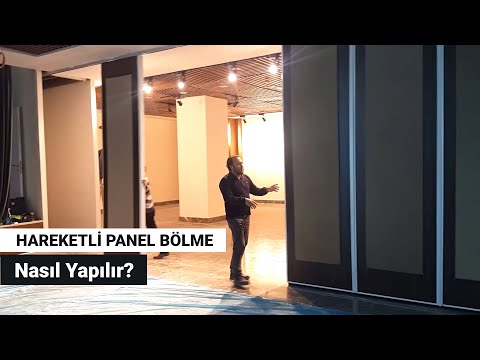 Movable partition wall video