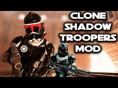 Star Wars Battlefront 2 Mod | Clone Shadow Troopers