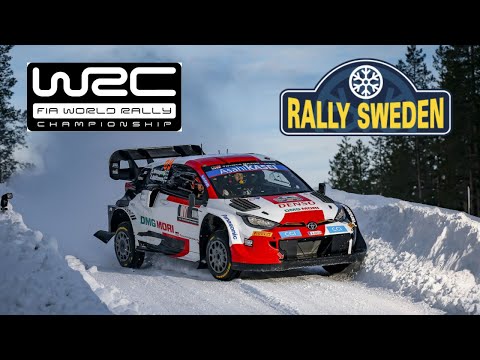🟩➡ Takamoto flying the SS3  |  2nd Day Rally Sweden 2023 |  Yaris TGR - WRC 2023.