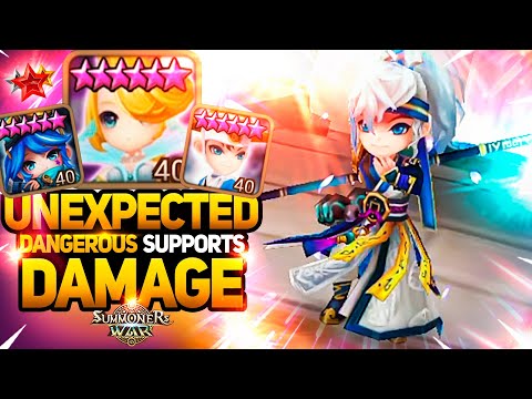 ROAD TO G3 with UNEXPECTED DAMAGE DEALERS - Summoners War