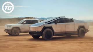 [Top Gear] Tesla Cybertruck vs Rivian R1T: Off-Road Drag Race!