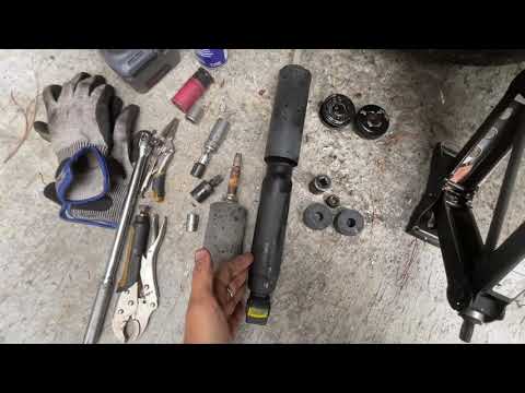 Toyota Land Cruiser shocks installation and Links.