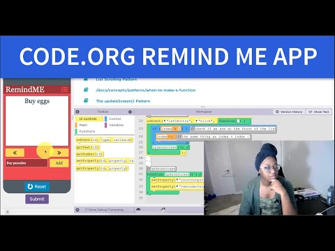 CODE.ORG CSP RemindMe App (Unit 5 Lesson 4)