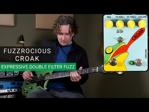 Immagine Fuzzrocious Pedals Croak Filter Fuzz - 2