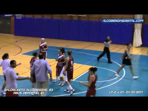 Baloncesto Alcobendas-Cravic Reus 83-61 Liga Femenina 2 J-01 alcobendasdigital.com