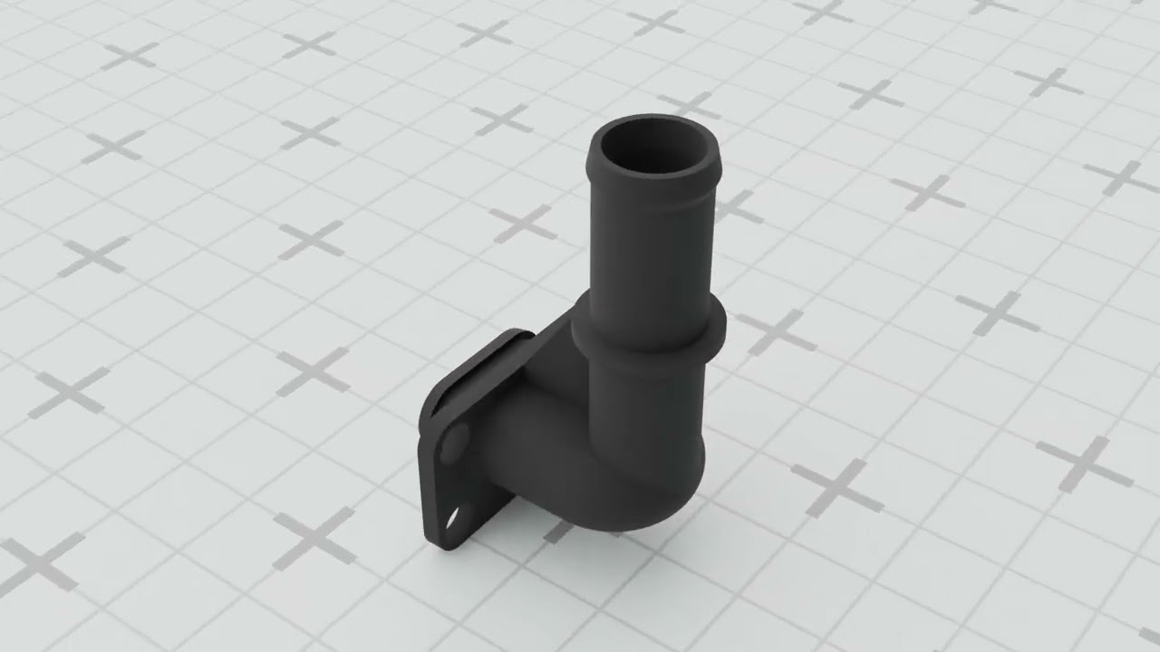 Volkswagen Golf cooling adapter 3479003203M 3D Print Model