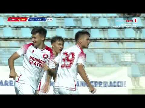 REZUMAT: CSM Slatina - Gloria Buzău 1-2. Goluri spectaculoase în Liga 2
