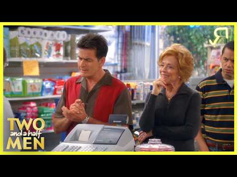 Evelyn’s Trip to the Pharmacist Gets Spicy? | Two and a Half Men
