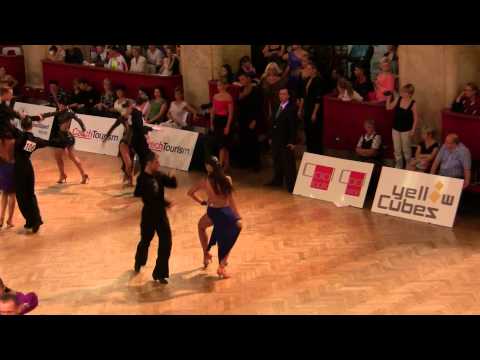 Petr Sobota - Yvona Bujnova Prague Open 2013  WDSF WO latin redance Pasodoble