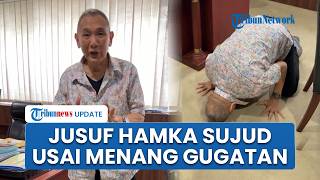 Menang Lawan Hary Tanoe! Jusuf Hamka Langsung Sujud Syukur seusai Putusan Majelis Hakim Keluar