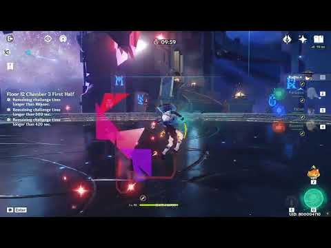 C1 Wanderer ft  Yelan 16s and Fischl 17s clear vs jadeplume terrorshroom