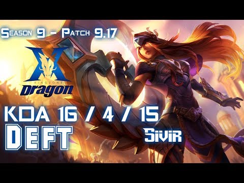 KZ Deft SIVIR vs KAI'SA ADC - Patch 9.17 KR Ranked