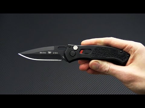 Buck Impact Armor Black Cerakote Aluminum Black S30V Buck Impact Armor Black Cerakote Aluminum Black S30V