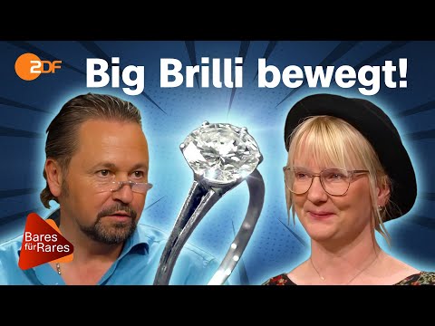 Geschenk der Oma: Brillantring aus Platin soll Kohle für Familienkutsche einfahren | Bares für Rares