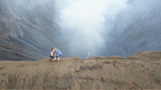 Surprise Proposal on Top of 7,600ft Volcano