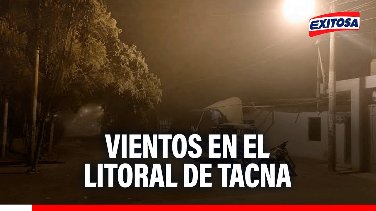 🔴🔵 Estas precipitaciones continuarán durante los próximos días en la región de Tacna