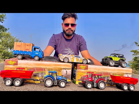 Remote Control Vehicles Unboxing | Tata Auto, Tractor, Trolley, Truck | 