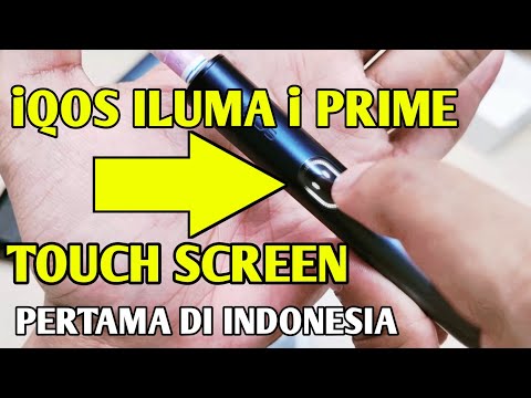 iQos iLuma i Prime Indonesia touch screen