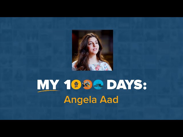 Thumbnail for video titled: My 1,000 Days: Angela Aad