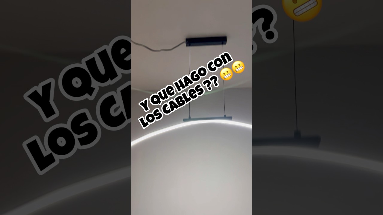 Finishing Installing Pendant Lamp 👀 #diyideas #hometips #foryou