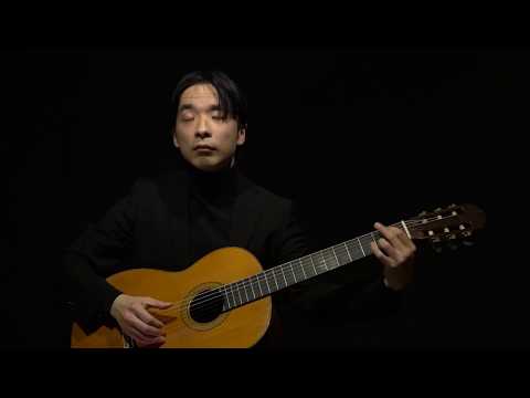 J. S. Bach: Bourée  from Lute Suite in E Minor – Terukaku Yamashita, guitar バッハ：ブーレ―／山下光鶴（ギター）