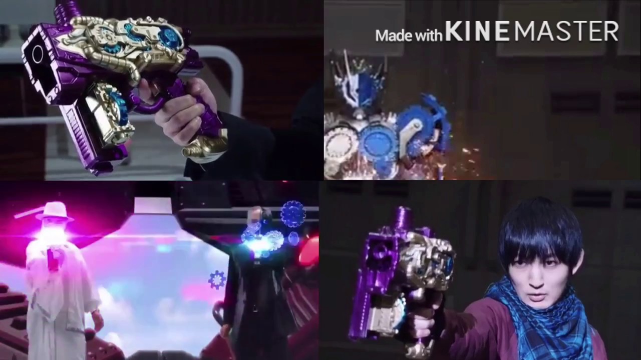 バイカイザーとヘルブロスの変身シーンを同時に流してみた