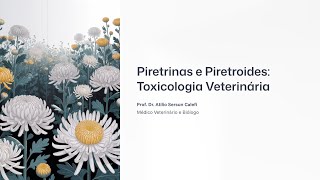 Insecticides: pyrethrins and pyrethroids #profilology #toxicology #vet