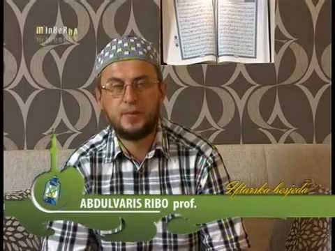 Iftarska besjeda 1 dio - prof. Abdulvaris Ribo
