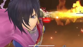 【テイルズオブクレストリア】 新秘奥義リオン 炎龍崩牙突  【tales of Crestoria】