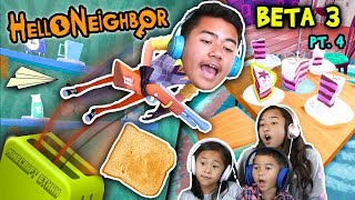 I'm A Toast! | Birthday Party Cake For A Gun | Hello Neighbor Beta 3 (Part 4) | Minecraft Ethan