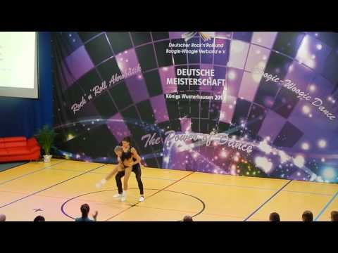 Jana Steinwerth - Fabian Mirtschin, DM Rock´n´Roll 2016, A-Klasse, Akrobatik