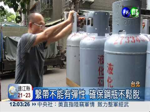 滿載瓦斯桶狂飆 路上人車驚快閃