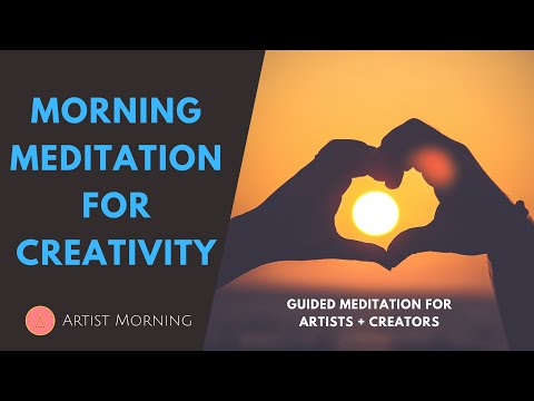 Morning Meditation For CREATIVITY + FOCUS || Guided Meditation for Artists + Creators
