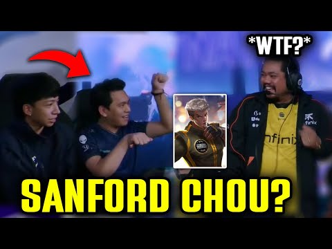 LOL😂 COACH YEB REACTION AFTER SANFORD PICKS CHOU TO COUNTER HIS DRAFT...