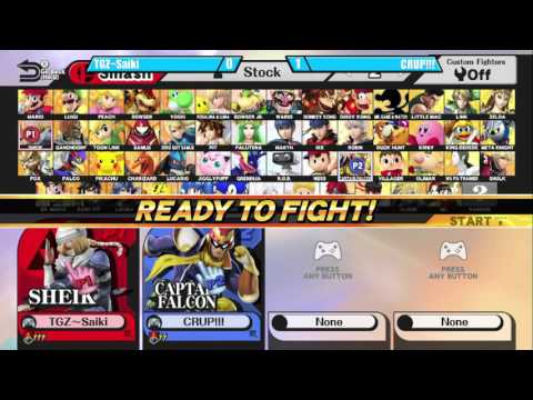 FD4 - Saiki (Sheik) vs CRUP!!! (Falcon) - Loser's Finals