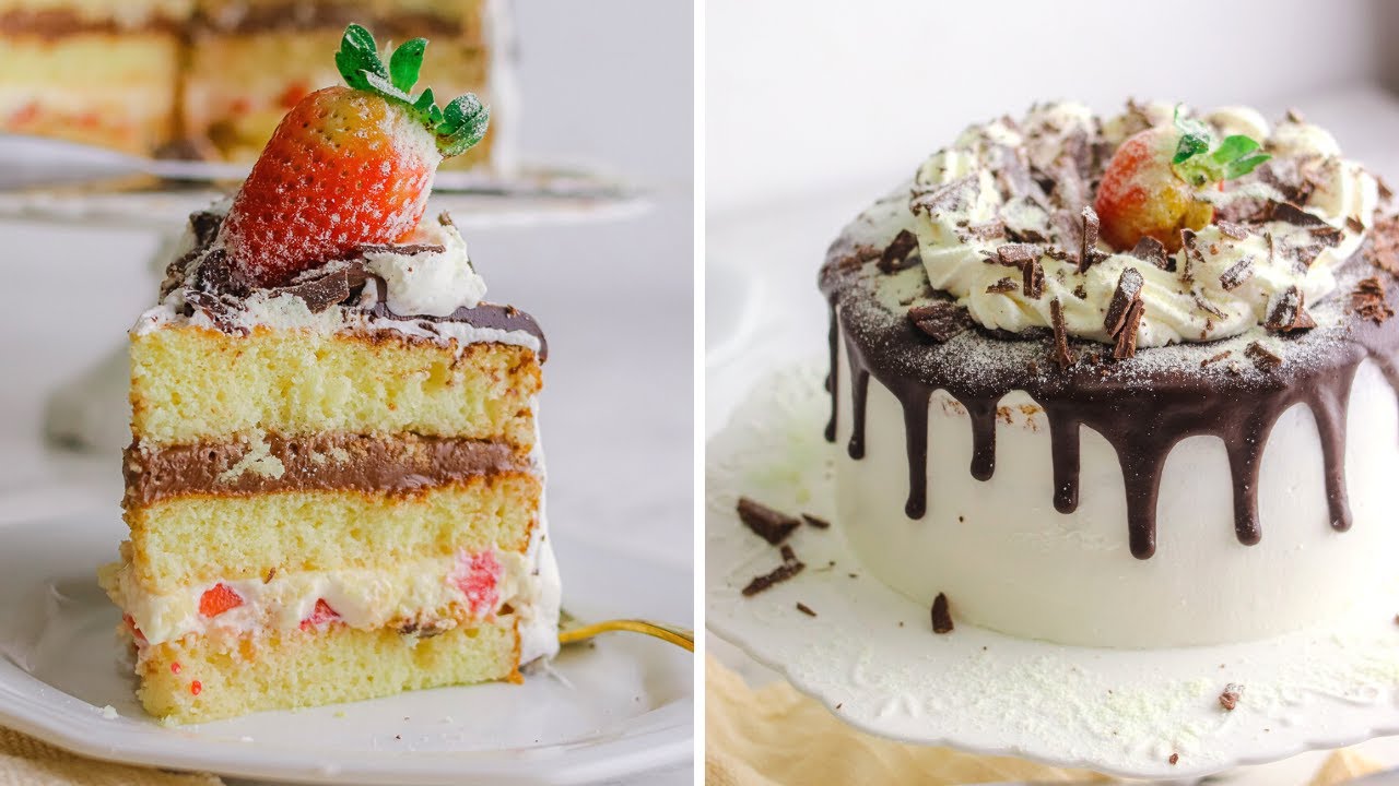 BOLO DE NINHO COM MORANGO E BRIGADEIRO | O BOLO PERFEITO EXISTE!