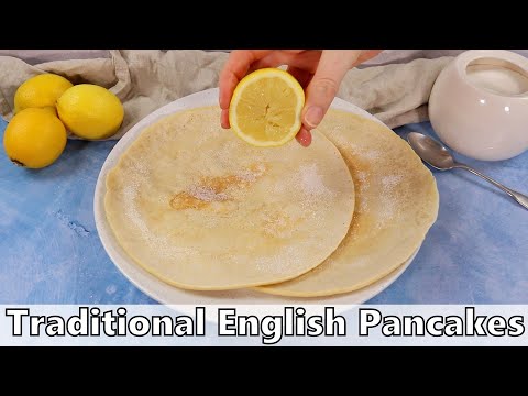 Traditional English Pancakes Recipe