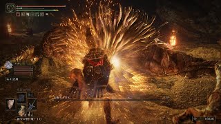 ELDEN RING 石掘りトロル(アルター高原・旧アルター坑道)