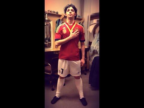 Spanish football dance - funny Nutcracker