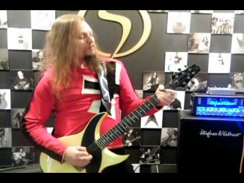 Guitarist Lance Reegan-Diehl JTR Guitars Musik Messe 2012 "Spirit".avi
